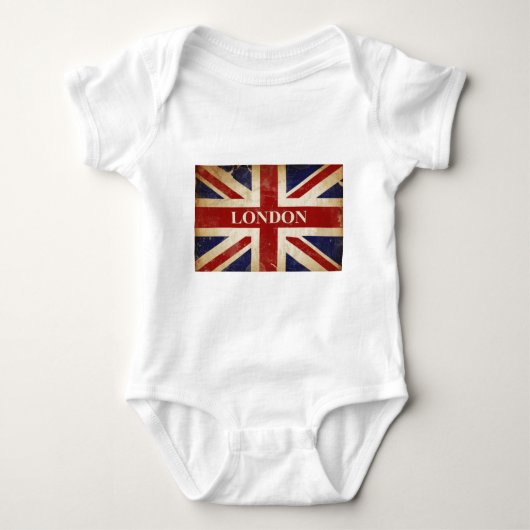Londen - Union Jack - I Love London Romper (Voorkant)