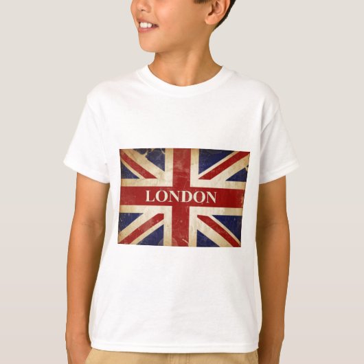 Londen - Union Jack - I Love London T-shirt (Voorkant)