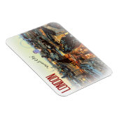 Londen: "Unreal City"—T.S. Eliot magneet (Rechterzijde)