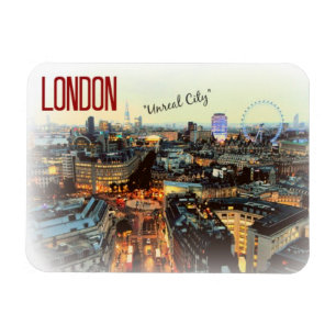 Londen: "Unreal City"—T.S. Eliot magnet Magneet