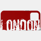 Londen - Urban Style - iPhone Case (Achterkant (horizontaal))