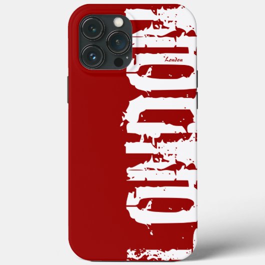 Londen - Urban Style - iPhone Case (Achterkant)