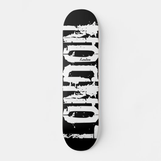 Londen - Urban Style - Skateboard (Voorkant)