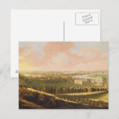 Londen van Greenwich Hill, c.1680 (olie op canvas) Briefkaart (Voorkant / Achterkant)