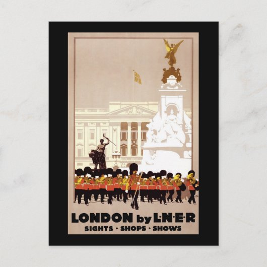 Londen van LNER Briefkaart (Voorkant)