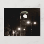 Londen van Night Briefkaart (Voorkant)