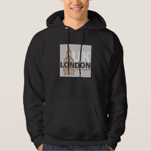 Londen Verenigd Koninkrijk Big Ben Minimalistische Hoodie