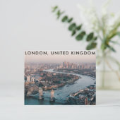 Londen, Verenigd Koninkrijk Briefkaart (Staand voorkant)