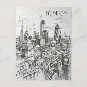 Londen Verenigd Koninkrijk Briefkaart