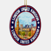 Londen Verenigd Koninkrijk Keramisch Ornament (Rechts)