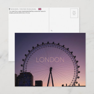 Londen, Verenigd Koninkrijk Reisansichtkaart Briefkaart