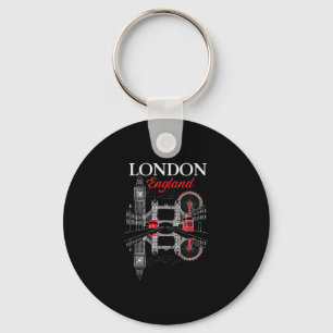 Londen Verenigd Koninkrijk Reizen Vakantie Ik Hou Sleutelhanger