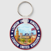 Londen Verenigd Koninkrijk Sleutelhanger (Voorkant)