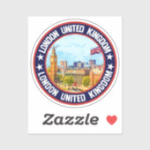 Londen Verenigd Koninkrijk Sticker (Vel)