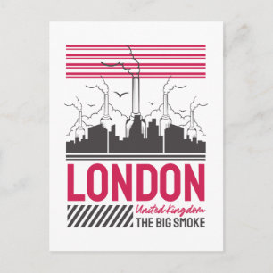 Londen Verenigd Koninkrijk The Big Smoke Stedelijk Briefkaart