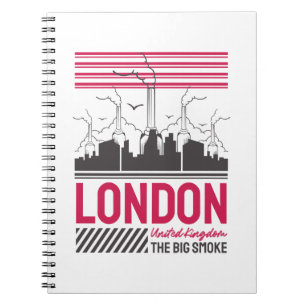 Londen Verenigd Koninkrijk The Big Smoke Stedelijk Notitieboek