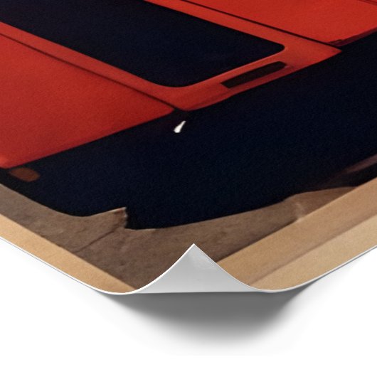 Londen vintage poster (Hoek)