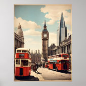 Londen vintage poster (Voorkant)