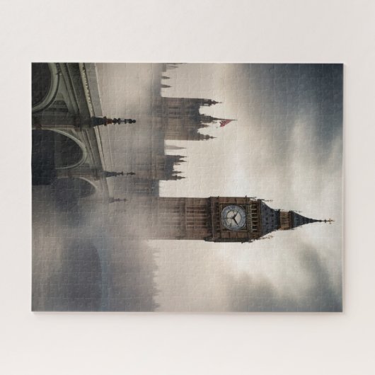 Londen voor Big Ben Legpuzzel (Horizontaal)