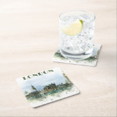 Londen waterverf illustratie kartonnen onderzetters (Insitu)