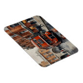 Londen waterverf kunst magneet (Rechterzijde)
