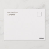 Londen - Wereld Ansichtkaart Collectie Briefkaart (Achterkant)