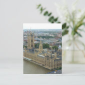 Londen Westminster Briefkaart (Staand voorkant)
