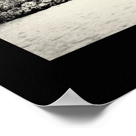 Londen - Westminster in Winter No.1 (Poster) Poster (Hoek)