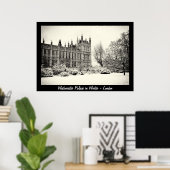 Londen - Westminster in Winter No.1 (Poster) Poster (Thuiskantoor)