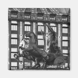 Londen, Westminster, Statues (Fridge Magnet) Magneet