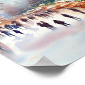 Londen-Winter Wonderland in Hyde Park (C), Poster (Hoek)