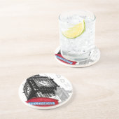 Londen Zandsteen Onderzetter (Zijkant)