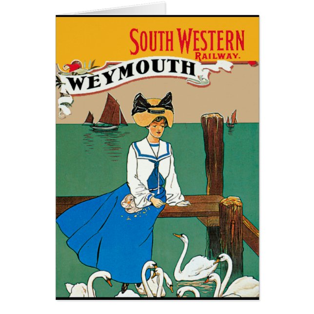 Londen Zuid-Westerne Spoorweg Weymouth (Voorkant)
