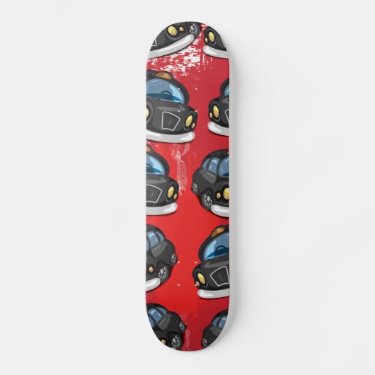Londen Zwarte Taxi Skateboard (Voorkant)