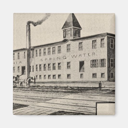 Londenaren Lithia Spring Water Co Magneet (Voorkant)