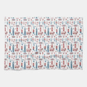 Londense aardse theedoeken (Horizontaal)