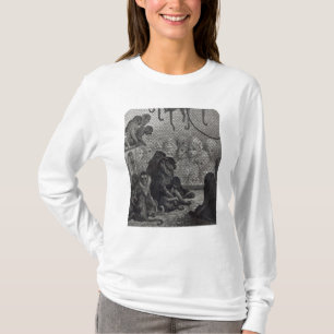 Londense apen t-shirt