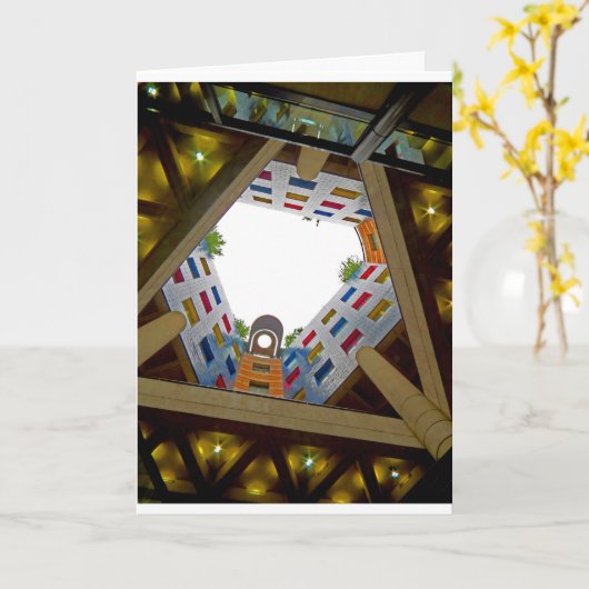 Londense architectuur kaart (Gele Bloem)