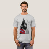  Londense Big Ben Clock Tower Trendy T-shirt (Voorkant volledig)
