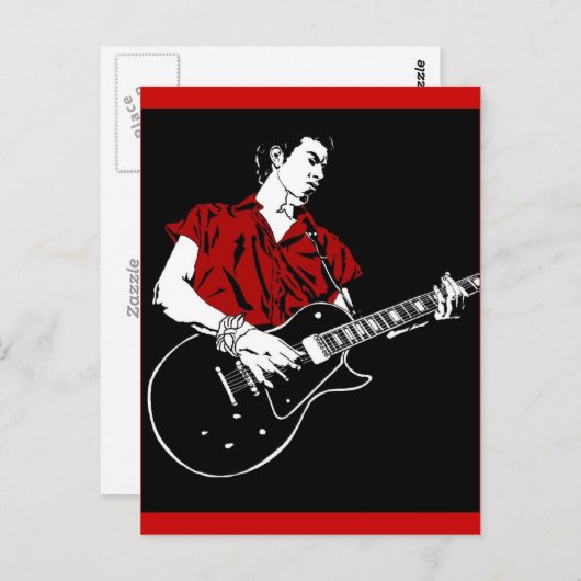 Londense branding briefkaart (Voorkant / Achterkant)