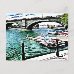 Londense brug bij Lake Havasu City, Arizona Briefkaart