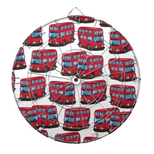 Londense Bus Dartbord (Voorkant)