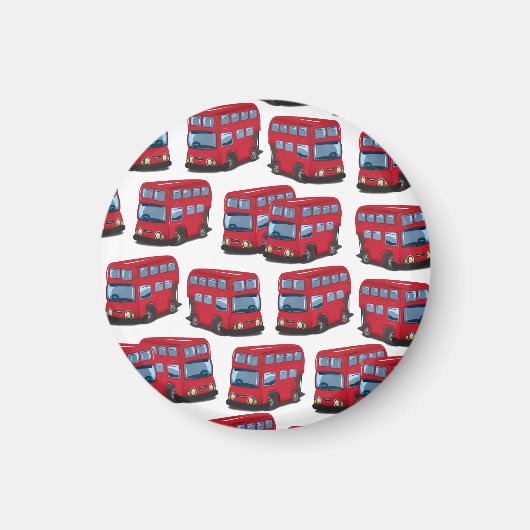 Londense Bus Magneet (Voorkant)