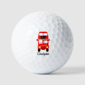 Londense Bus Ontwerp Golfballen (Voorkant)