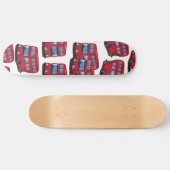 Londense Bus Persoonlijk Skateboard (Horizontaal)