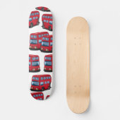 Londense Bus Persoonlijk Skateboard (Voorkant)