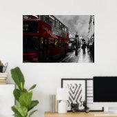 Londense bus poster (Thuiskantoor)