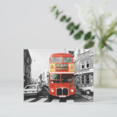 Londense busschilderstijl briefkaart (Staand voorkant)
