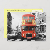 Londense busschilderstijl briefkaart (Voorkant / Achterkant)