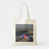 Londense canvas tas plastic zak met Uniefacter (Achterkant)